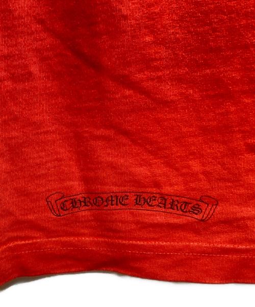 CHROME HEARTS（クロムハーツ）CHROME HEARTS (クロムハーツ) PPO ketchup LS/TeePPO ケチャップロングスリーブTシャツ レッド サイズ:Mの古着・服飾アイテム