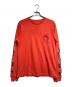 CHROME HEARTS（クロムハーツ）の古着「PPO ketchup LS/TeePPO ケチャップロングスリーブTシャツ」｜レッド