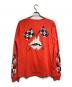 CHROME HEARTS (クロムハーツ) PPO ketchup LS/TeePPO ケチャップロングスリーブTシャツ レッド サイズ:M：60000円