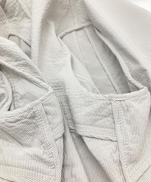 GIORGIO ARMANI（ジョルジオアルマーニ）GIORGIO ARMANI (ジョルジオアルマーニ) ラムスキンジャケット アイボリー サイズ:54の古着・服飾アイテム