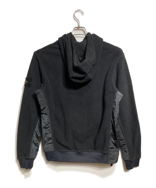 STONE ISLAND（ストーンアイランド）STONE ISLAND (ストーンアイランド) フリースパーカー/Fleece hoodie ブラック サイズ:不明の古着・服飾アイテム