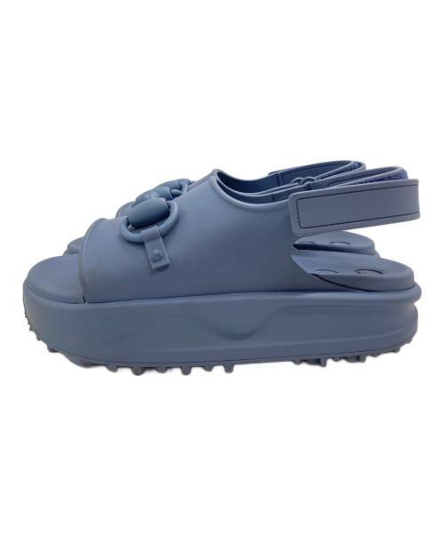 GUCCI（グッチ）GUCCI (グッチ) ホースビット プラットフォーム サンダ/ Horsebit Platform Sandals ブルー サイズ:5の古着・服飾アイテム