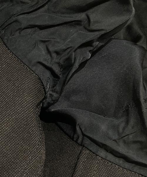 MAISON et VOYAGE（メゾンエボヤージュ）MAISON et VOYAGE (メゾンエボヤージュ) ウール カラーレスチョアジャケット/Wool Collarless Chore Jacket ブラック サイズ:46の古着・服飾アイテム