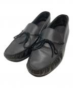 CALMANTHOLOGYカルマンソロジー）の古着「8 015 MOCCASIN CUT/8 015 モカシンカット」｜ブラック