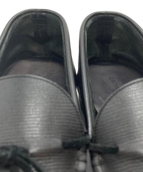 CALMANTHOLOGY（カルマンソロジー）CALMANTHOLOGY (カルマンソロジー) 8 015 MOCCASIN CUT/8 015 モカシンカット ブラック サイズ:UK6.5の古着・服飾アイテム
