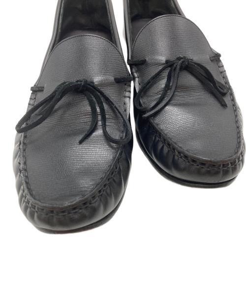 CALMANTHOLOGY（カルマンソロジー）CALMANTHOLOGY (カルマンソロジー) 8 015 MOCCASIN CUT/8 015 モカシンカット ブラック サイズ:UK6.5の古着・服飾アイテム