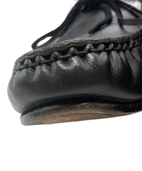 CALMANTHOLOGY（カルマンソロジー）CALMANTHOLOGY (カルマンソロジー) 8 015 MOCCASIN CUT/8 015 モカシンカット ブラック サイズ:UK6.5の古着・服飾アイテム