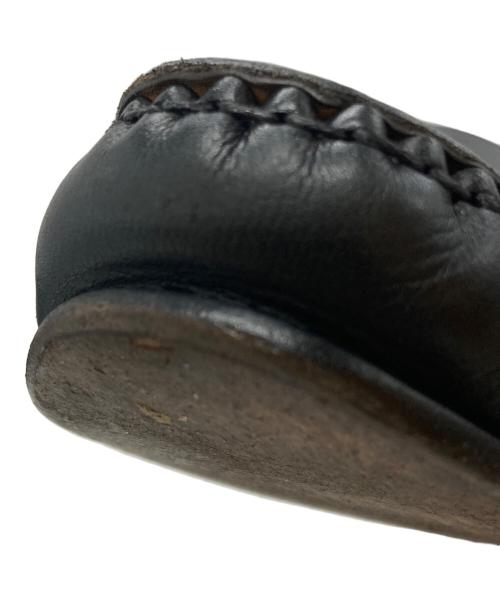 CALMANTHOLOGY（カルマンソロジー）CALMANTHOLOGY (カルマンソロジー) 8 015 MOCCASIN CUT/8 015 モカシンカット ブラック サイズ:UK6.5の古着・服飾アイテム