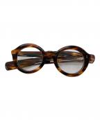 guepardギュパール）の古着「オーバルフレーム眼鏡/Oval-frame glasses」｜ブラウン(べっ甲)