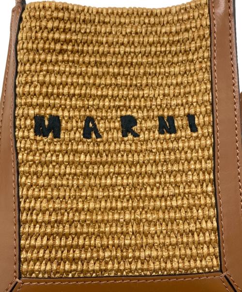 MARNI（マルニ）MARNI (マルニ) ラフィアミニショルダーバッグ/Raffia Mini Shoulder Bag ベージュの古着・服飾アイテム