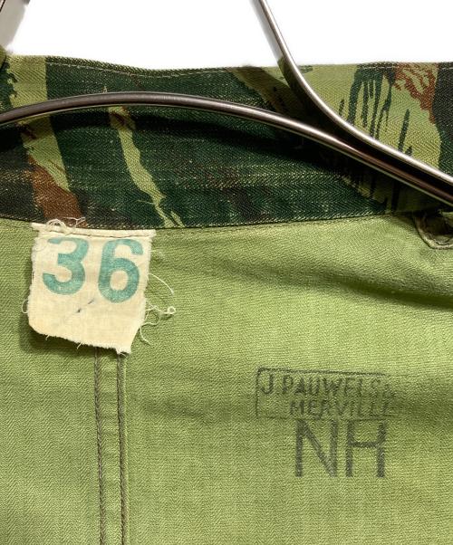 French Army（フランス軍）French Army (フランス軍) 空挺部隊パラトルーパージャケット オリーブ サイズ:36の古着・服飾アイテム