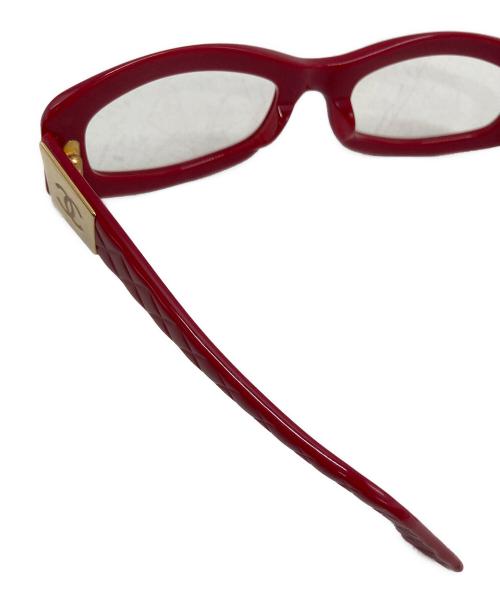 CHANEL（シャネル）CHANEL (シャネル) マトラッセ ココマーク眼鏡/Matelassé CC Logo Glasses サイズ:51□20-135の古着・服飾アイテム