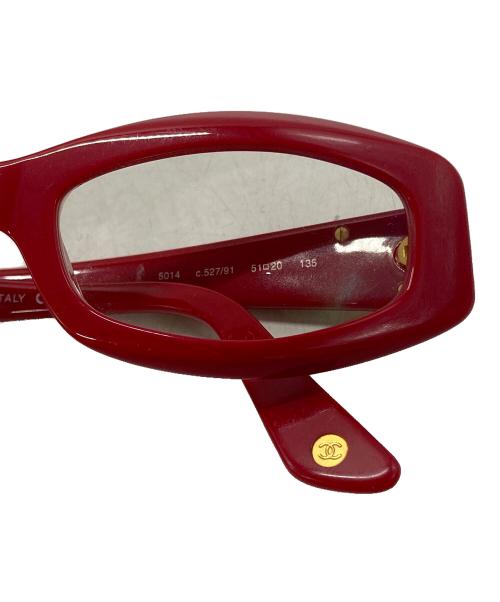 CHANEL（シャネル）CHANEL (シャネル) マトラッセ ココマーク眼鏡/Matelassé CC Logo Glasses サイズ:51□20-135の古着・服飾アイテム