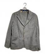 POLO RALPH LAURENポロ・ラルフローレン）の古着「ウールヘリンボーンジャケット/Wool Herringbone Jacket」｜グレー