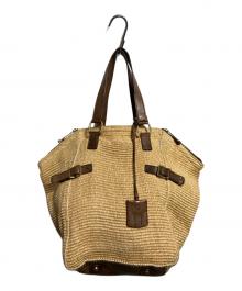 Yves Saint Laurent（イヴサンローラン）の古着「トートバッグ/Tote bag」｜ベージュ