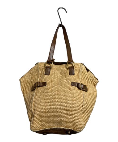 Yves Saint Laurent（イヴサンローラン）Yves Saint Laurent (イヴサンローラン) トートバッグ/Tote bag ベージュ サイズ:不明の古着・服飾アイテム