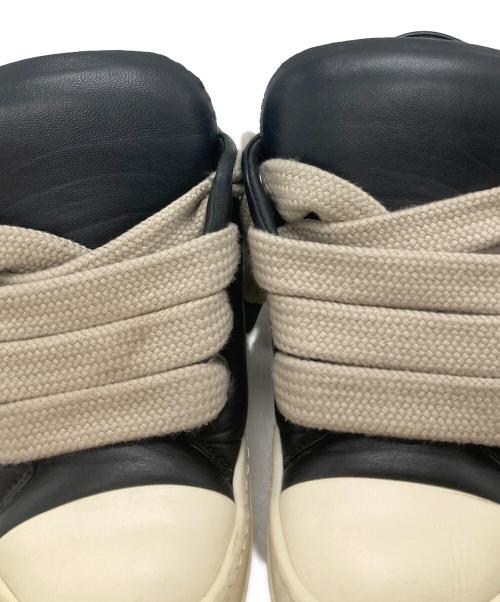RICK OWENS（リックオウエンス）RICK OWENS (リックオウエンス) JUMBO LACE PUFFER LOW/ジャンボ レース パファー ロー ブラック×ホワイト サイズ:37の古着・服飾アイテム