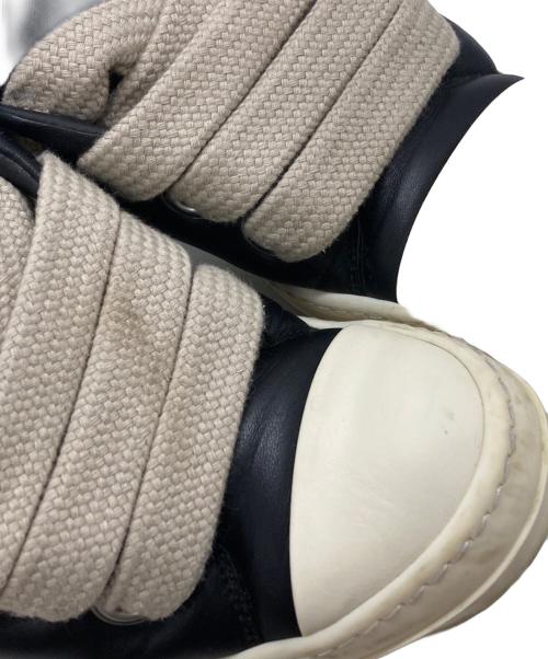 RICK OWENS（リックオウエンス）RICK OWENS (リックオウエンス) JUMBO LACE PUFFER LOW/ジャンボ レース パファー ロー ブラック×ホワイト サイズ:37の古着・服飾アイテム
