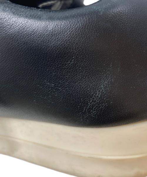 RICK OWENS（リックオウエンス）RICK OWENS (リックオウエンス) JUMBO LACE PUFFER LOW/ジャンボ レース パファー ロー ブラック×ホワイト サイズ:37の古着・服飾アイテム