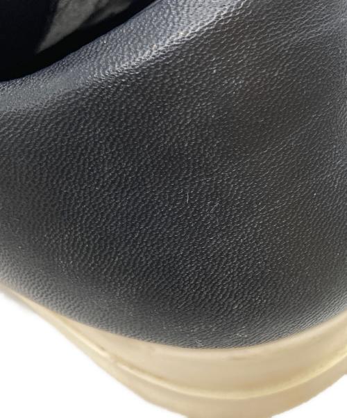 RICK OWENS（リックオウエンス）RICK OWENS (リックオウエンス) JUMBO LACE PUFFER LOW/ジャンボ レース パファー ロー ブラック×ホワイト サイズ:37の古着・服飾アイテム