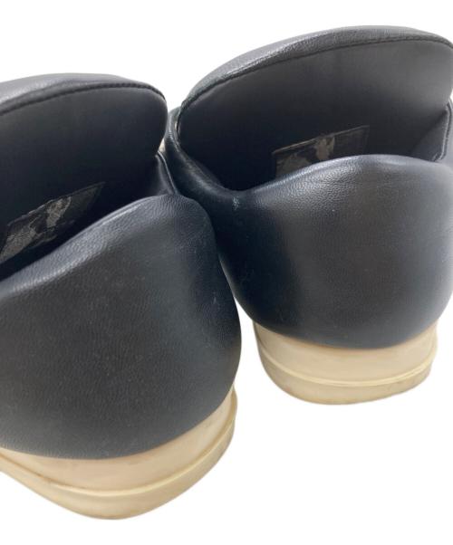 RICK OWENS（リックオウエンス）RICK OWENS (リックオウエンス) JUMBO LACE PUFFER LOW/ジャンボ レース パファー ロー ブラック×ホワイト サイズ:37の古着・服飾アイテム