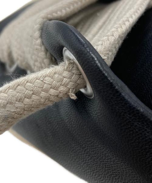 RICK OWENS（リックオウエンス）RICK OWENS (リックオウエンス) JUMBO LACE PUFFER LOW/ジャンボ レース パファー ロー ブラック×ホワイト サイズ:37の古着・服飾アイテム