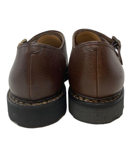 PARABOOT（パラブーツ）PARABOOT (パラブーツ) WILLIAM/MARCHE 2ダブルモンクシューズ/WILLIAM/MARCHE 2 Double Monk Shoes ブラウン サイズ:7-1/2の古着・服飾アイテム