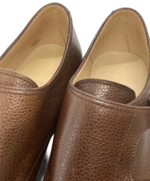 PARABOOT（パラブーツ）PARABOOT (パラブーツ) WILLIAM/MARCHE 2ダブルモンクシューズ/WILLIAM/MARCHE 2 Double Monk Shoes ブラウン サイズ:7-1/2の古着・服飾アイテム