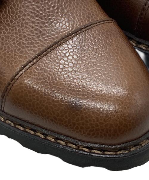 PARABOOT（パラブーツ）PARABOOT (パラブーツ) WILLIAM/MARCHE 2ダブルモンクシューズ/WILLIAM/MARCHE 2 Double Monk Shoes ブラウン サイズ:7-1/2の古着・服飾アイテム