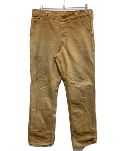 CarHartt（カーハート）CarHartt (カーハート) ダックペインターパンツ ブラウン サイズ:34の古着・服飾アイテム