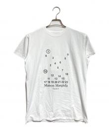 Maison Margiela（メゾンマルジェラ）の古着「ナンバリングロゴTシャツ/Numbered Logo T-Shirt」｜ホワイト