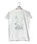 Maison Margiela（メゾンマルジェラ）の古着「ナンバリングロゴTシャツ/Numbered Logo T-Shirt」｜ホワイト