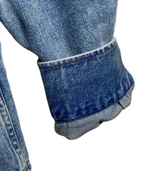 AMI PARIS（アミ パリス）AMI PARIS (アミ パリス) ウォッシュ加工デニムシャツ/Washed denim shirt インディゴ サイズ:M 未使用品の古着・服飾アイテム