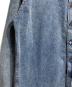 中古・古着 AMI PARIS (アミ パリス) ウォッシュ加工デニムシャツ/Washed denim shirt インディゴ サイズ:M 未使用品：28000円