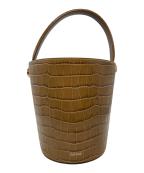 CAFUNEカフネ）の古着「型押しバケツバッグ/Embossed bucket bag」｜ブラウン