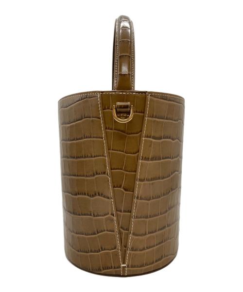 CAFUNE（カフネ）CAFUNE (カフネ) 型押しバケツバッグ/Embossed bucket bag ブラウン サイズ:不明の古着・服飾アイテム
