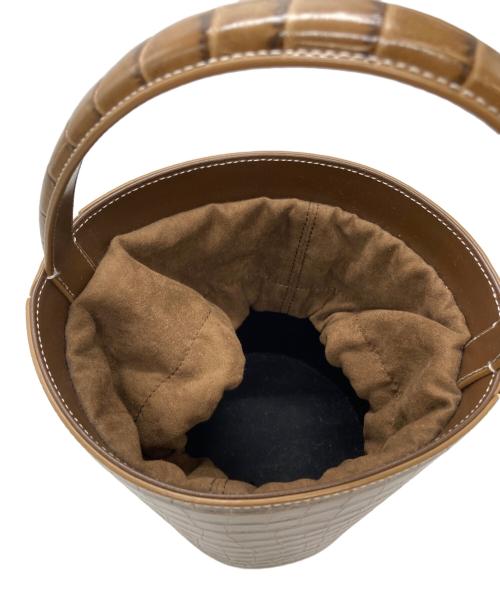 CAFUNE（カフネ）CAFUNE (カフネ) 型押しバケツバッグ/Embossed bucket bag ブラウン サイズ:不明の古着・服飾アイテム