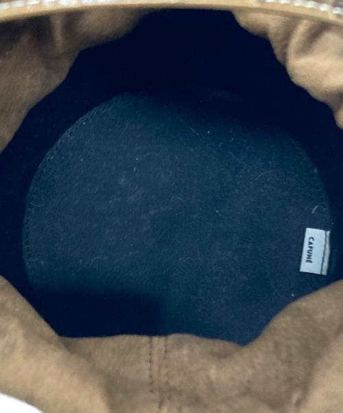 CAFUNE（カフネ）CAFUNE (カフネ) 型押しバケツバッグ/Embossed bucket bag ブラウン サイズ:不明の古着・服飾アイテム