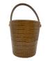 中古・古着 CAFUNE (カフネ) 型押しバケツバッグ/Embossed bucket bag ブラウン サイズ:不明：20000円