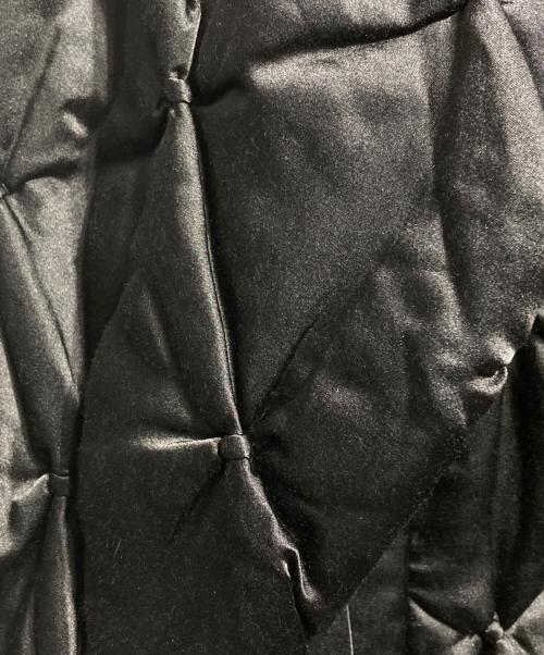 FUMIKA UCHIDA（フミカウチダ）FUMIKA UCHIDA (フミカウチダ) Silk Cotton Quilt Futon Jacket/シルクコットン・キルト・フートンジャケット ブラック サイズ:34の古着・服飾アイテム