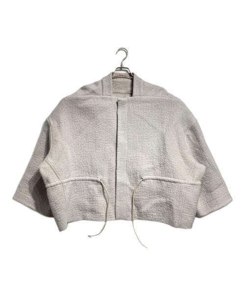 RICK OWENS（リックオウエンス）RICK OWENS (リックオウエンス) Sail フレアジャケット/Flared jacket パープル サイズ:1の古着・服飾アイテム