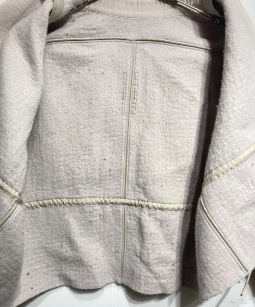 RICK OWENS（リックオウエンス）RICK OWENS (リックオウエンス) Sail フレアジャケット/Flared jacket パープル サイズ:1の古着・服飾アイテム