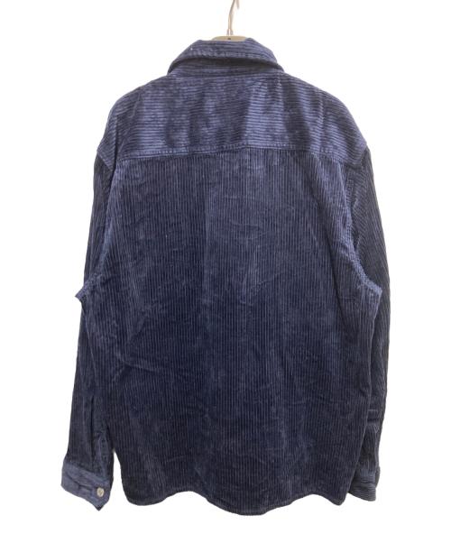 Carhartt WIP（カーハート ワーク イン プログレス）CARHARTT WIP (カーハート ワーク イン プログレス) REYNOLDS SHIRT JAC ネイビー サイズ:Mの古着・服飾アイテム