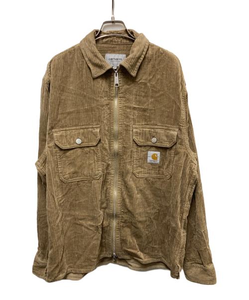 Carhartt WIP（カーハート ワーク イン プログレス）CARHARTT WIP (カーハート ワーク イン プログレス) REYNOLDS SHIRT JAC ベージュ サイズ:Mの古着・服飾アイテム