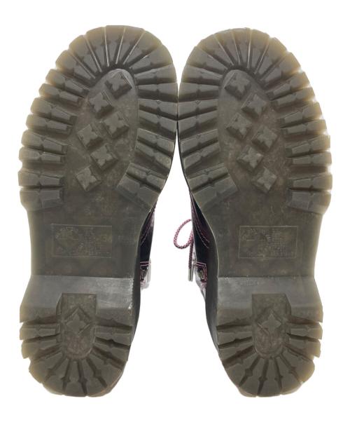 Dr.Martens（ドクターマーチン）Dr.Martens (ドクターマーチン) JADONMAX８ホールブーツ ブラック×ピンク サイズ:24㎝の古着・服飾アイテム