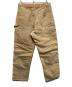 CarHartt (カーハート) ダックダブルニーパンツ ベージュ サイズ:不明：18000円