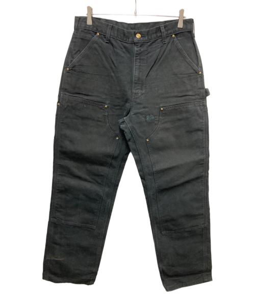 CarHartt（カーハート）CarHartt (カーハート) USA製ダブルニーパンツ ブラック サイズ:34の古着・服飾アイテム