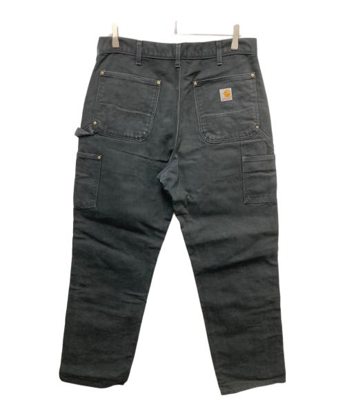 CarHartt（カーハート）CarHartt (カーハート) USA製ダブルニーパンツ ブラック サイズ:34の古着・服飾アイテム