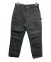 CarHartt（カーハート）の古着「USA製ダブルニーパンツ」｜ブラック