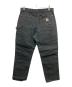 CarHartt (カーハート) USA製ダブルニーパンツ ブラック サイズ:34：25000円